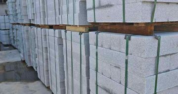 湖州芝麻白路牙石，路侧石