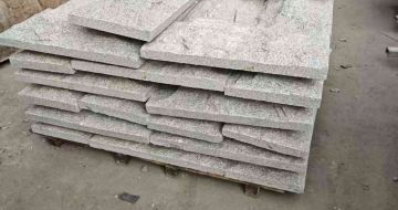 湖州芝麻白蘑菇石，自然面