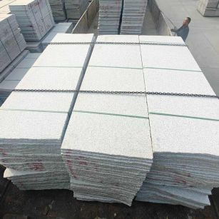 湖州芝麻白毛板，石材毛板