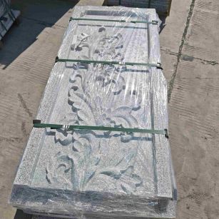 湖州芝麻白别墅外墙雕刻版