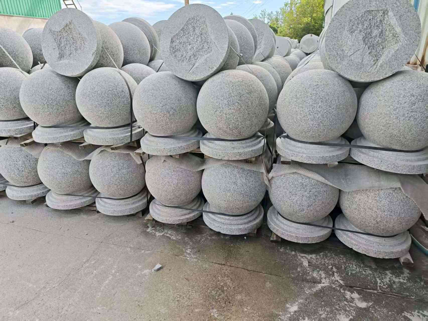 湖州圆球石球挡车球