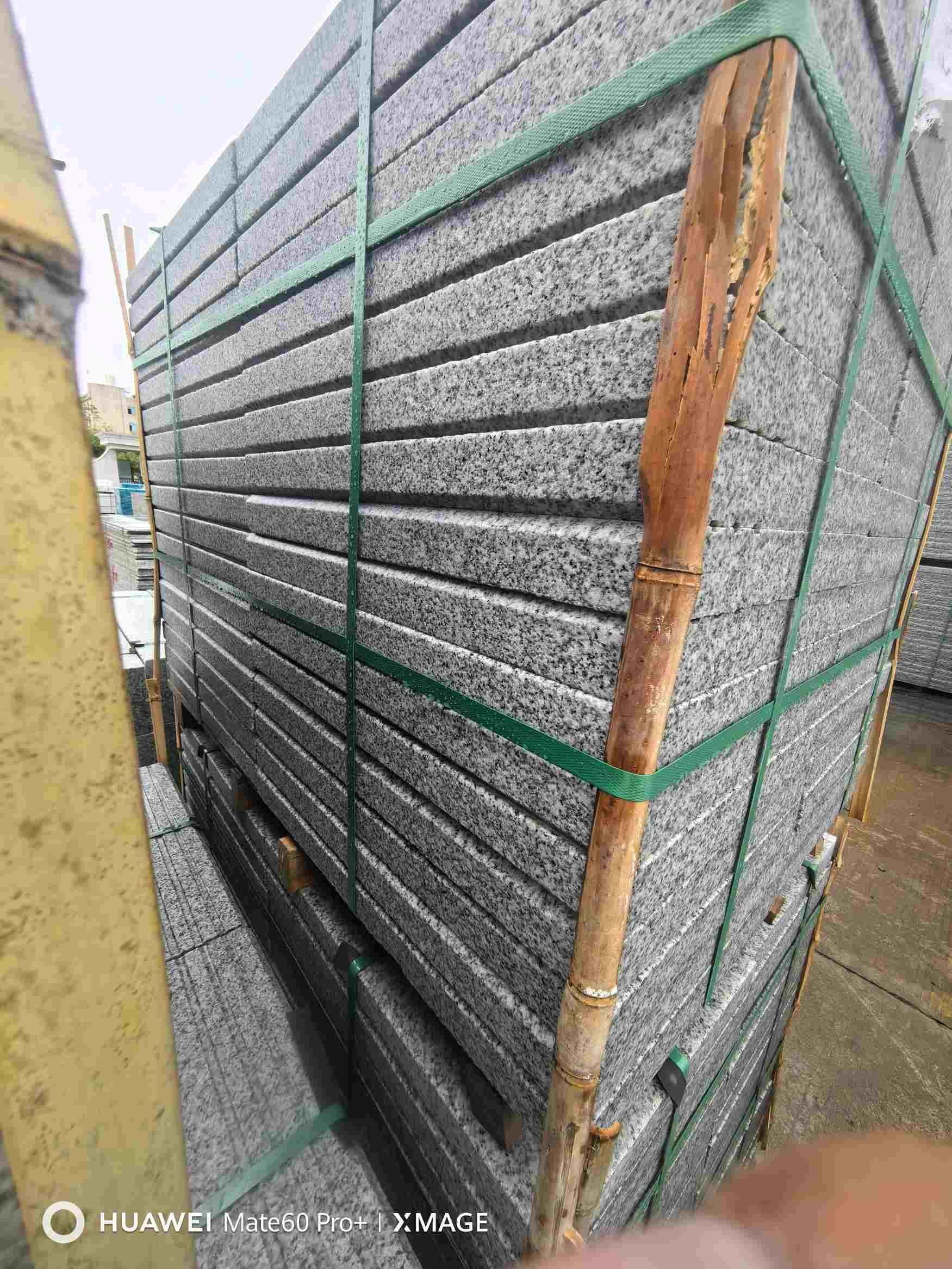 湖州芝麻白楼梯踏步室外