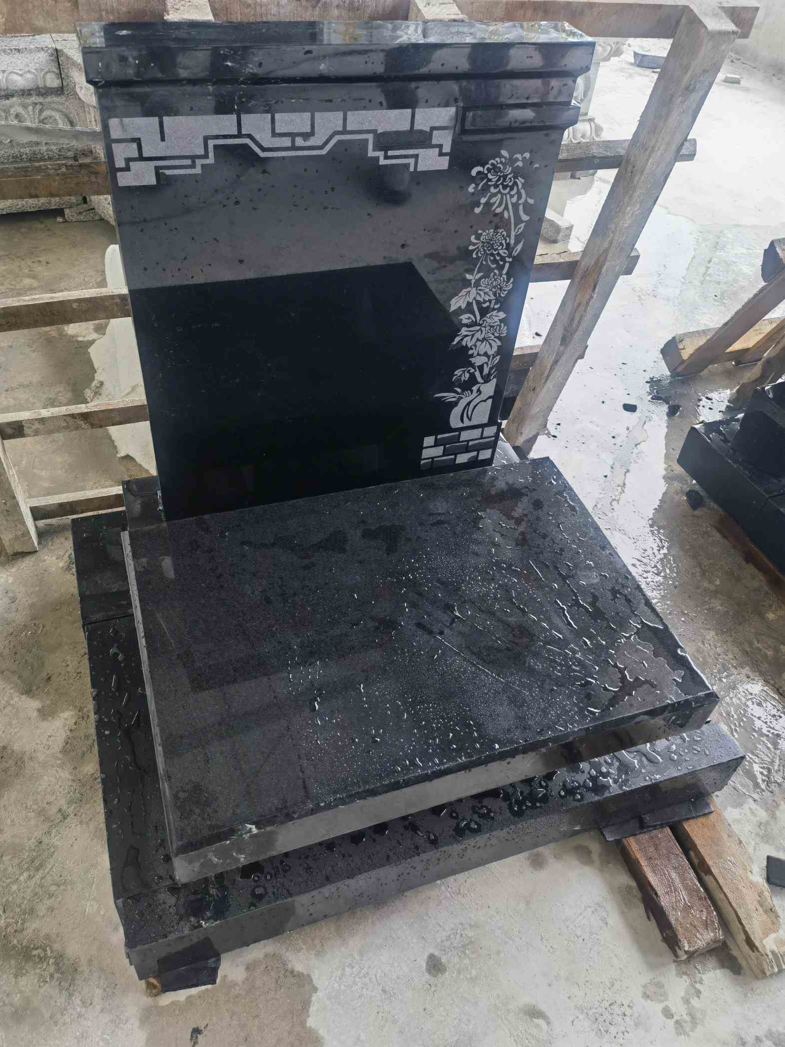 湖州花岗岩墓碑石 墓碑 套墓