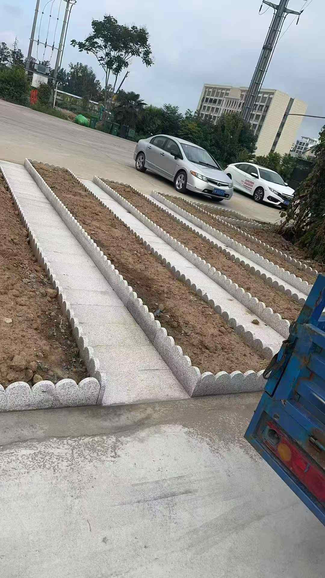 湖州芝麻白花边石